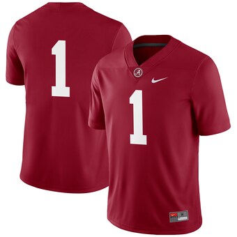 1 Alabama Crimson Tide Nike Football Game Jersey Crimson