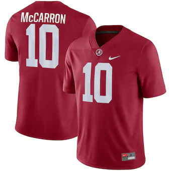 AJ McCarron Alabama Crimson Tide Nike Game Jersey Crimson