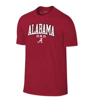 Alabama Crimson Tide T-Shirt - The Victory - Dad - Crimson
