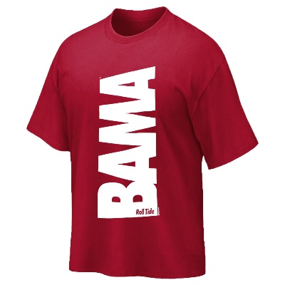 Alabama Crimson Tide T-Shirt - Weezabi - Bama Roll Tide - Crimson