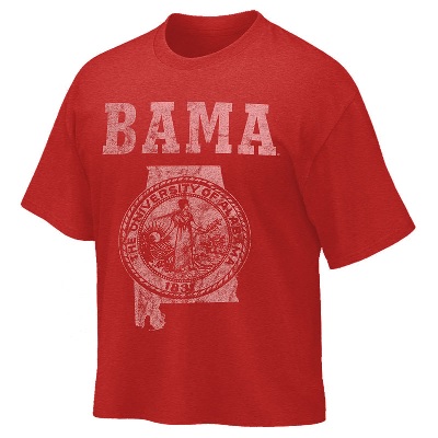 Alabama Crimson Tide T-Shirt - Tuskwear - Bama - State - Crimson