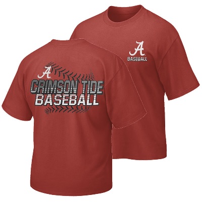 Alabama Crimson Tide T-Shirt - Image One - Baseball - Baseball - Crimson