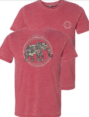 Alabama Crimson Tide T-Shirt - Ladies - Crimson