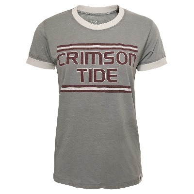 Alabama Crimson Tide T-Shirt - Ladies - Grey