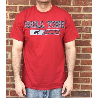 Alabama Crimson Tide T-Shirt - Roll Tide - Crimson