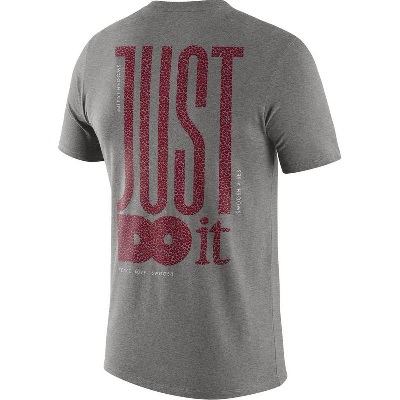 Alabama Crimson Tide T-Shirt - Nike - Just Do It - Grey