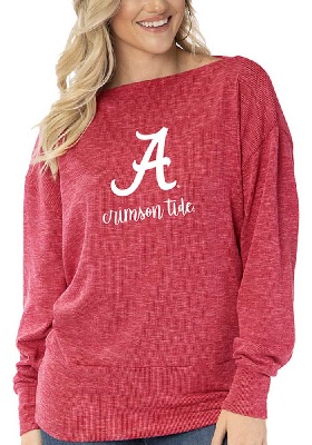 Alabama Crimson Tide T-Shirt - Ladies - Tunic - Long Sleeve - Crimson