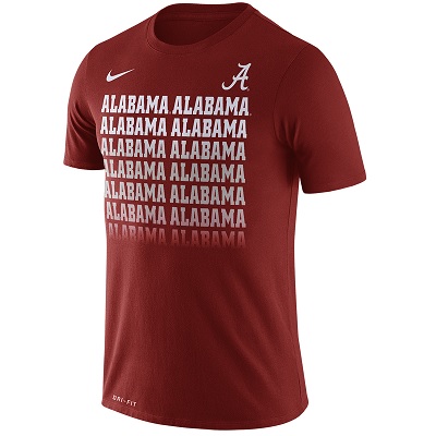 Alabama Crimson Tide T-Shirt - Nike - Performance - Crimson