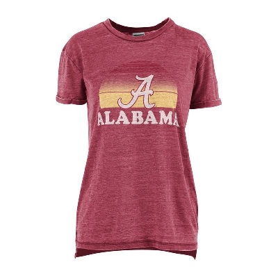Alabama Crimson Tide T-Shirt - Pressbox - Ladies - Crimson
