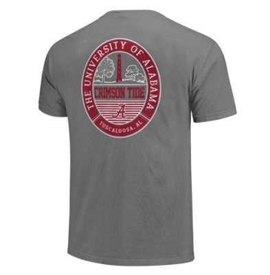 Alabama Crimson Tide T-Shirt - The University of Alabama Tuscaloosa AL - Comfort Colors - Grey