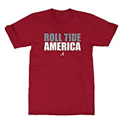Alabama Crimson Tide T-Shirt - All Conference Apparel - Roll Tide America - Crimson