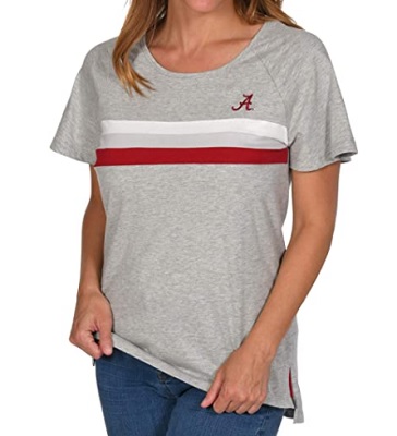 Alabama Crimson Tide T-Shirt - UG Apparel - Ladies - Grey