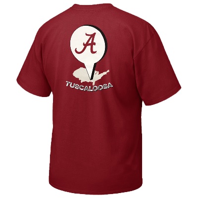 Alabama Crimson Tide T-Shirt - Weezabi - Where Legends Are Made Tuscaloosa - Crimson