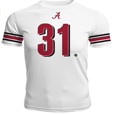 Alabama Crimson Tide T-Shirt - Youth/Kids 31 - White