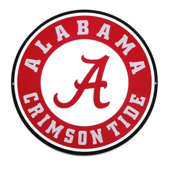 Alabama Crimson Tide 12 Steel Logo Street Sign