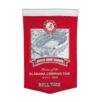Alabama Crimson Tide 15 x 24 Stadium Banner