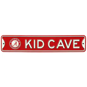 Alabama Crimson Tide 16 Mini Steel Street Sign