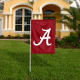 Alabama Crimson Tide 175 x 125 Crimson Garden Flag