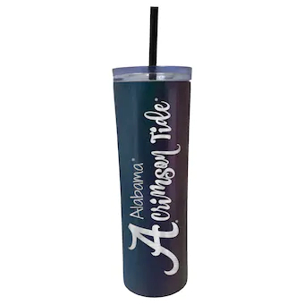 Alabama Crimson Tide 18oz Onyx Skinny Tumbler