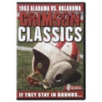 Alabama Crimson Tide 1963 Orange Bowl Championship Crimson Classics DVD