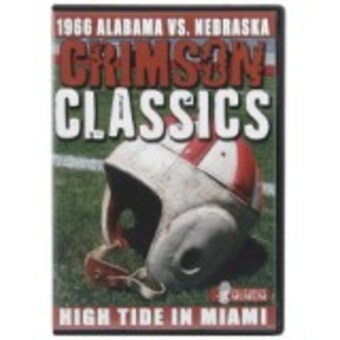 Alabama Crimson Tide 1966 Orange Bowl Crimson Classics DVD