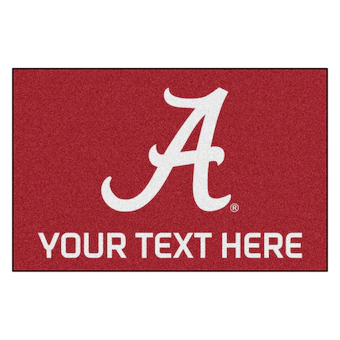 Alabama Crimson Tide 19 x 30 Personalized Accent Rug