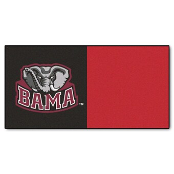 Alabama Crimson Tide 20 Piece 18 x 18 Team Carpet Tile Set