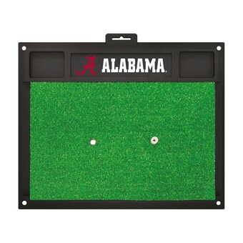 Alabama Crimson Tide 20 x 17 Golf Driving Range Mat Green