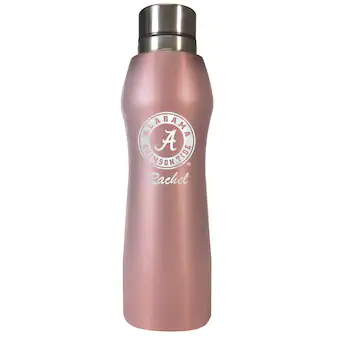 Alabama Crimson Tide 20oz Personalized Rose Gold Curve Hydration Bottle