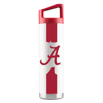 Alabama Crimson Tide 22oz Bottle White