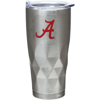 Alabama Crimson Tide 22oz Diamond Bottom Stainless Steel Tumbler