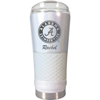 Alabama Crimson Tide 24oz Personalized Opal Draft Tumbler