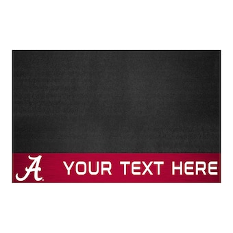 Alabama Crimson Tide 26 x 42 Personalized Vinyl Grill Mat