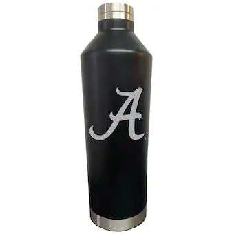 Alabama Crimson Tide 26oz Primary Logo Water Bottle Black