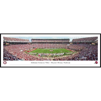 Alabama Crimson Tide 4025 x 1375 Standard Framed Panorama