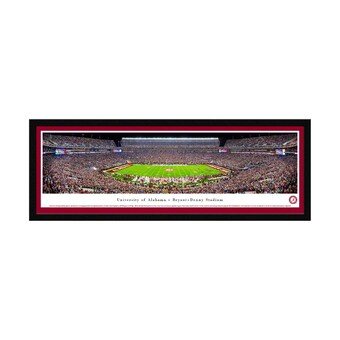 Alabama Crimson Tide 42 x 155 50 Yard Line Select Frame Panoramic Photo