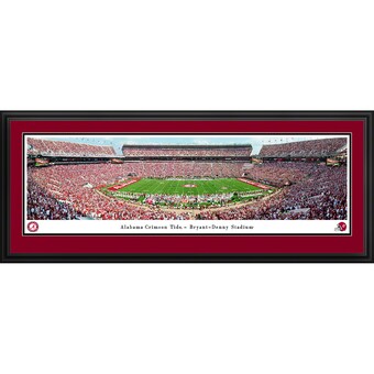 Alabama Crimson Tide 44 x 18 Deluxe Framed Panorama