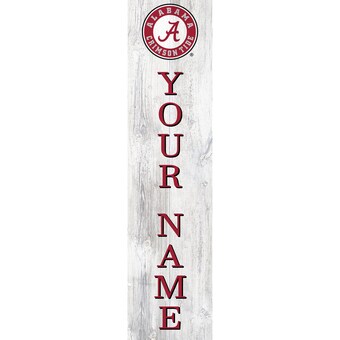 Alabama Crimson Tide 48 Personalized Welcome Leaner Sign