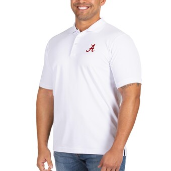 Alabama Crimson Tide Antigua Big & Tall Legacy Pique Polo White