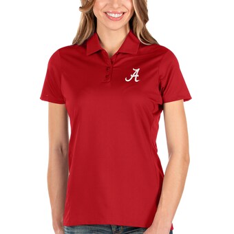 Alabama Crimson Tide Antigua Womens Balance Polo Crimson