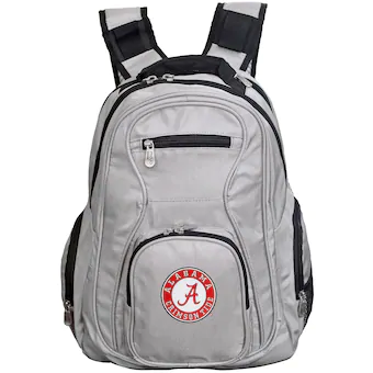 Alabama Crimson Tide Backpack Laptop Gray