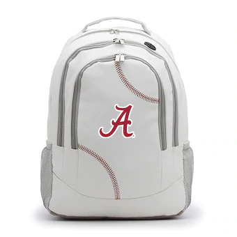 Alabama Crimson Tide Baseball Leather Laptop Travel Bag