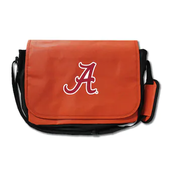 Alabama Crimson Tide Basketball Leather Travel Laptop Messenger Bag