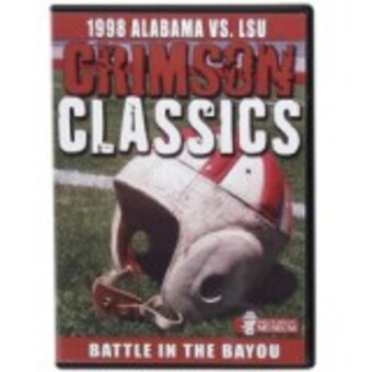 Alabama Crimson Tide Battle in the Bayou Crimson Classics DVD