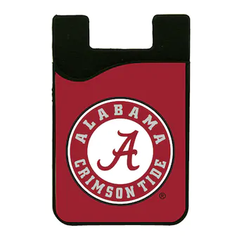 Alabama Crimson Tide Cell Phone Card Holder with Screen Cleaner
