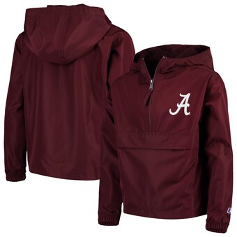 Alabama Crimson Tide Champion Youth Pack & Go Windbreaker Jacket Crimson