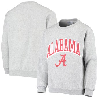 Alabama Crimson Tide Champion Youth Powerblend Fleece Sweatshirt Heathered Gray