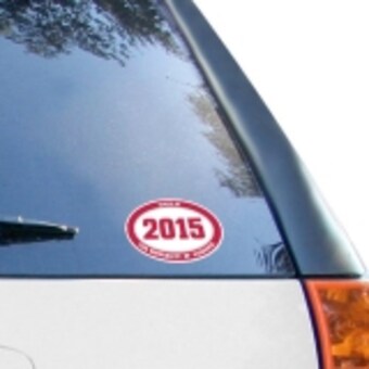 Alabama Crimson Tide Class of 2015 Oval Decal