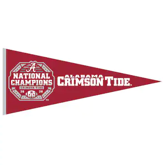 Alabama Crimson Tide College Football Playoff 2020 National Champions 13 x 32 Pennant