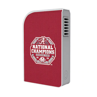 Alabama Crimson Tide College Football Playoff 2020 National Champions Solid Standard Powerbank